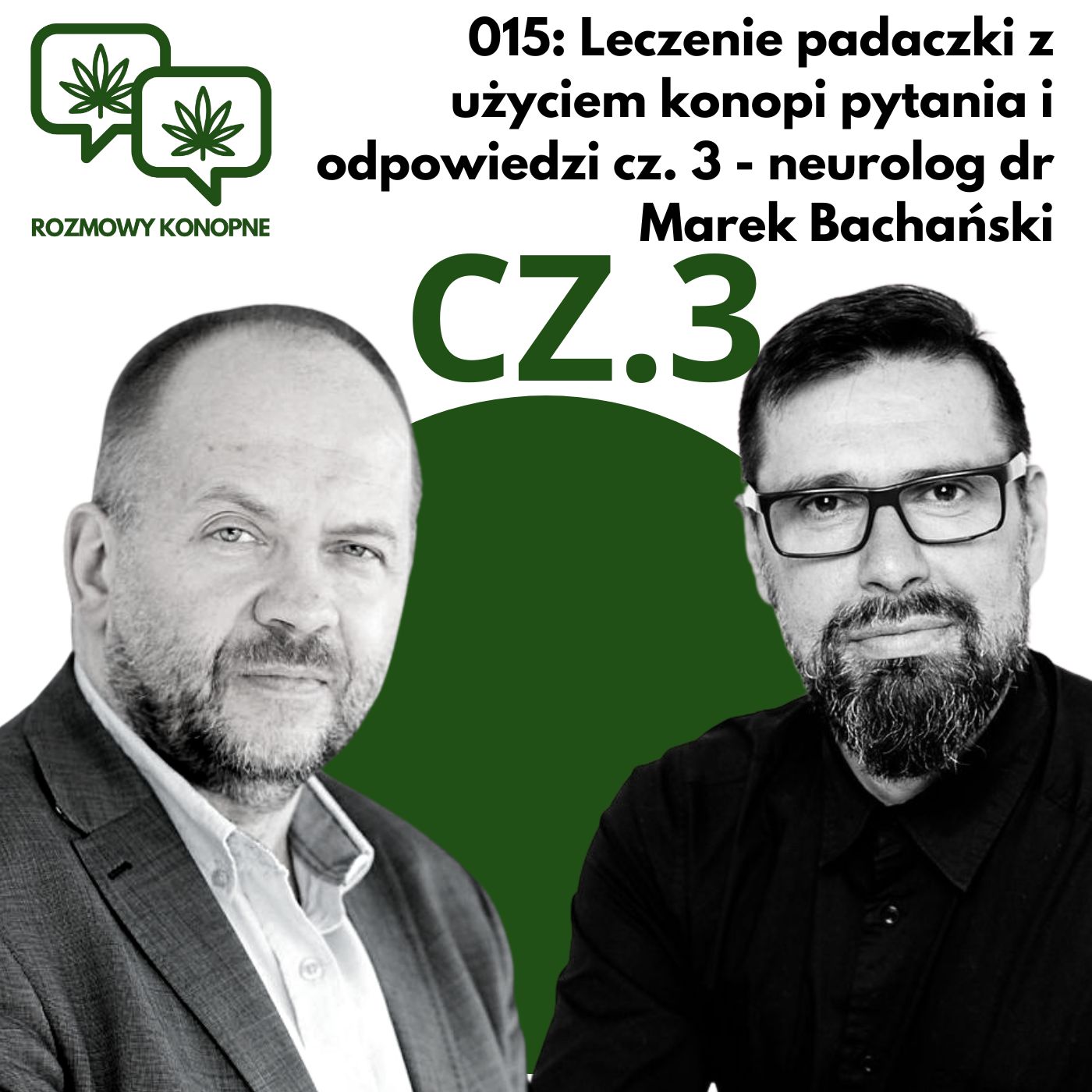 Rozmowy Konopne 015 Leczenie padaczki z użyciem konopi pytania i odpowiedzi cz. 3 - neurolog dr Marek Bachański