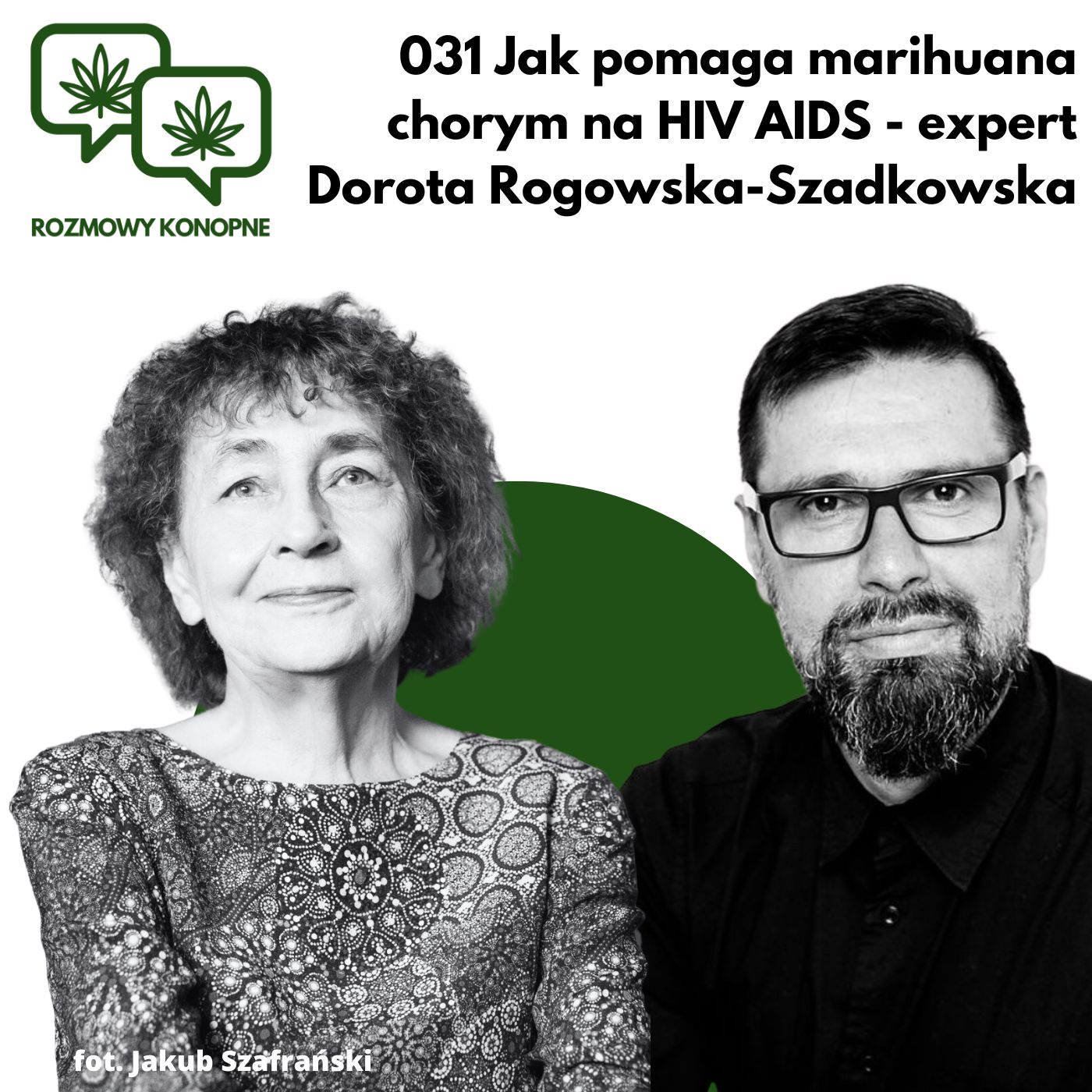 Rozmowy konopne podcast 031 Jak pomaga marihuana chorym na HIV i AIDS - expert Dorota Rogowska-Szadkowska