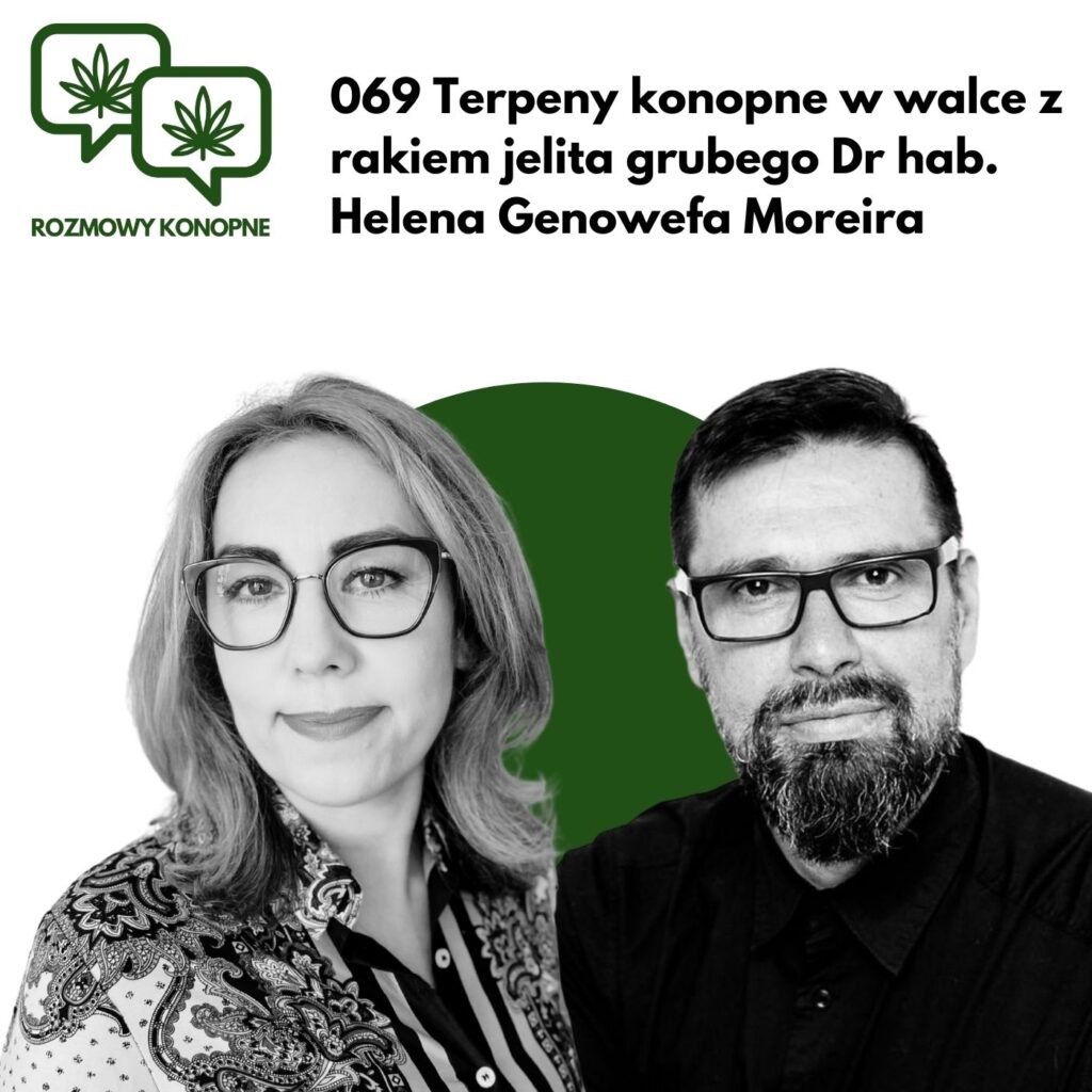 Rozmowy konopne 069 Terpeny konopne w walce z rakiem jelita grubego Dr hab. Helena Genowefa Moreira
